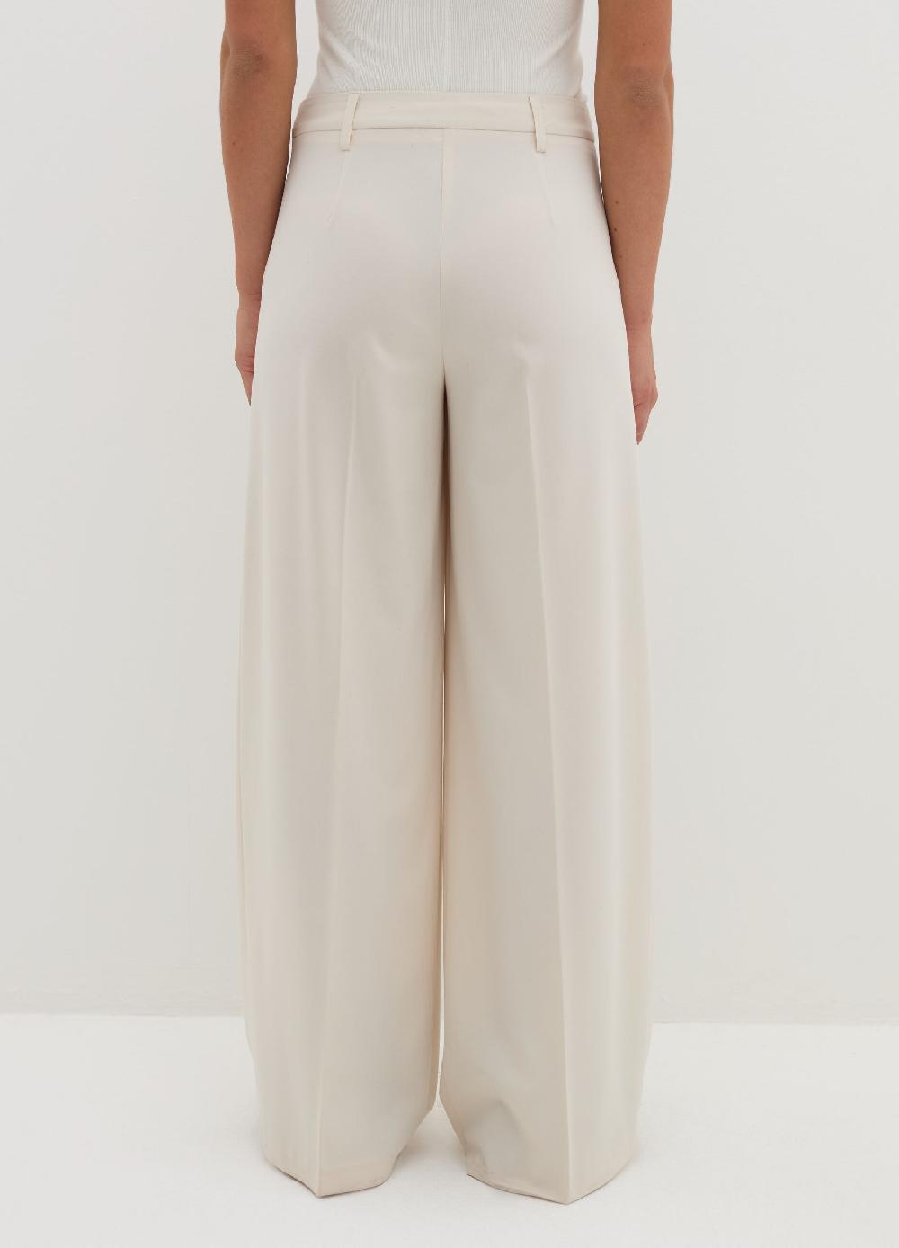 Stefanel Pantalone slouchy fit con pinces Moda