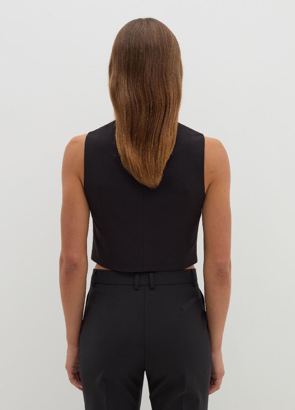 Stefanel Gilet in poly viscosa stretch 2025