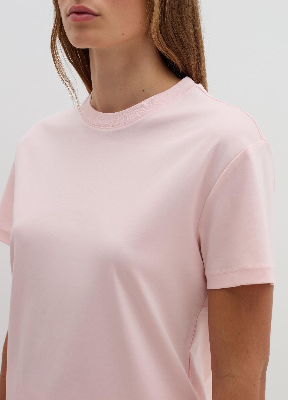 Stefanel T-shirt in jersey con scollo rotondo Qualità Garantita