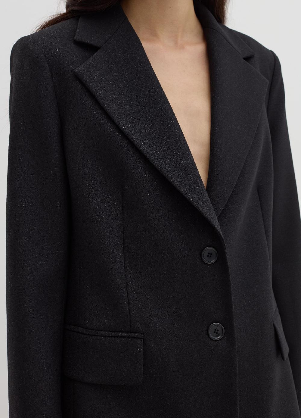 Stefanel Blazer monopetto con lurex Presa