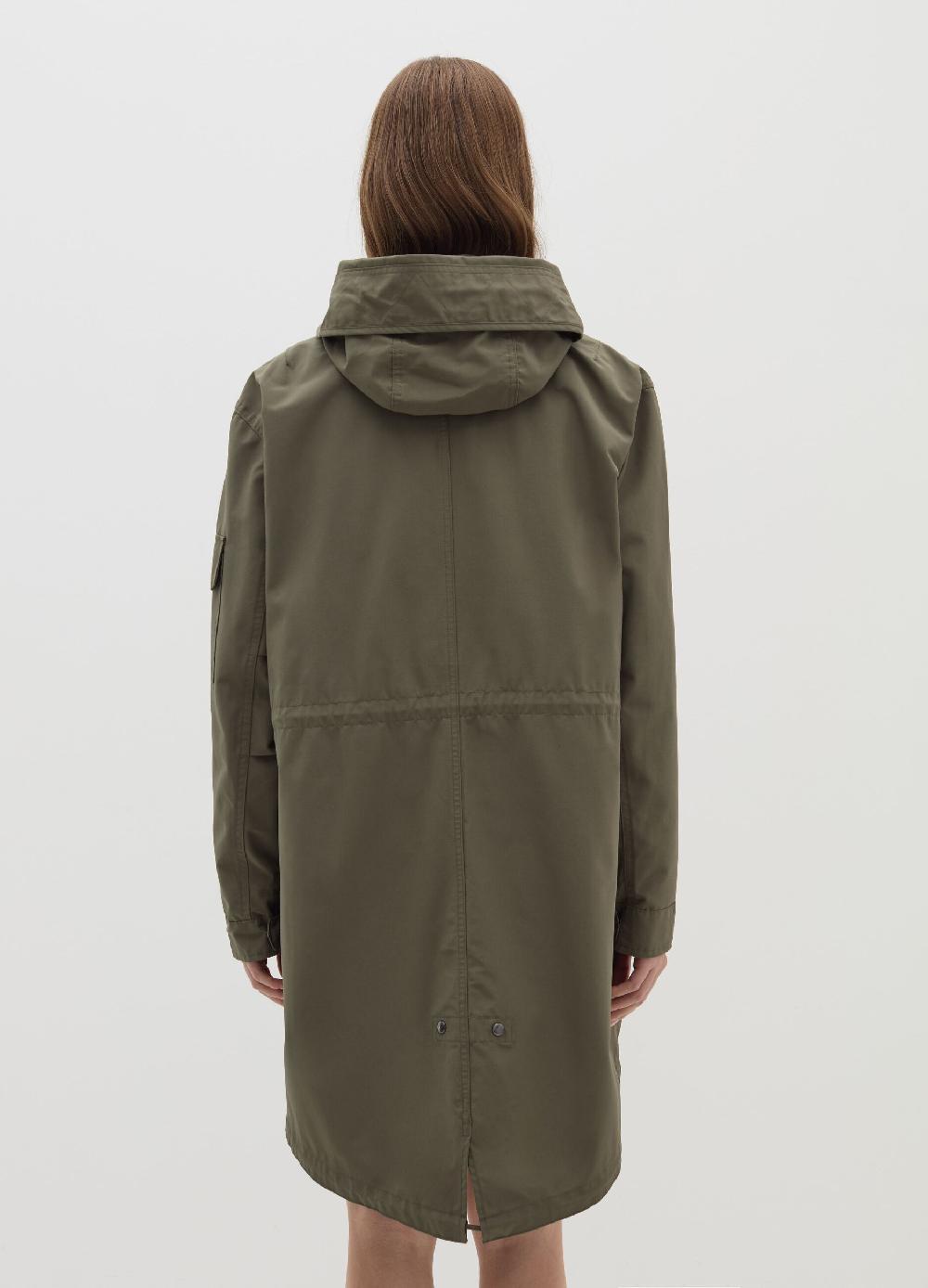 Stefanel Giacca lunga impermeabile con gilet interno Saldi