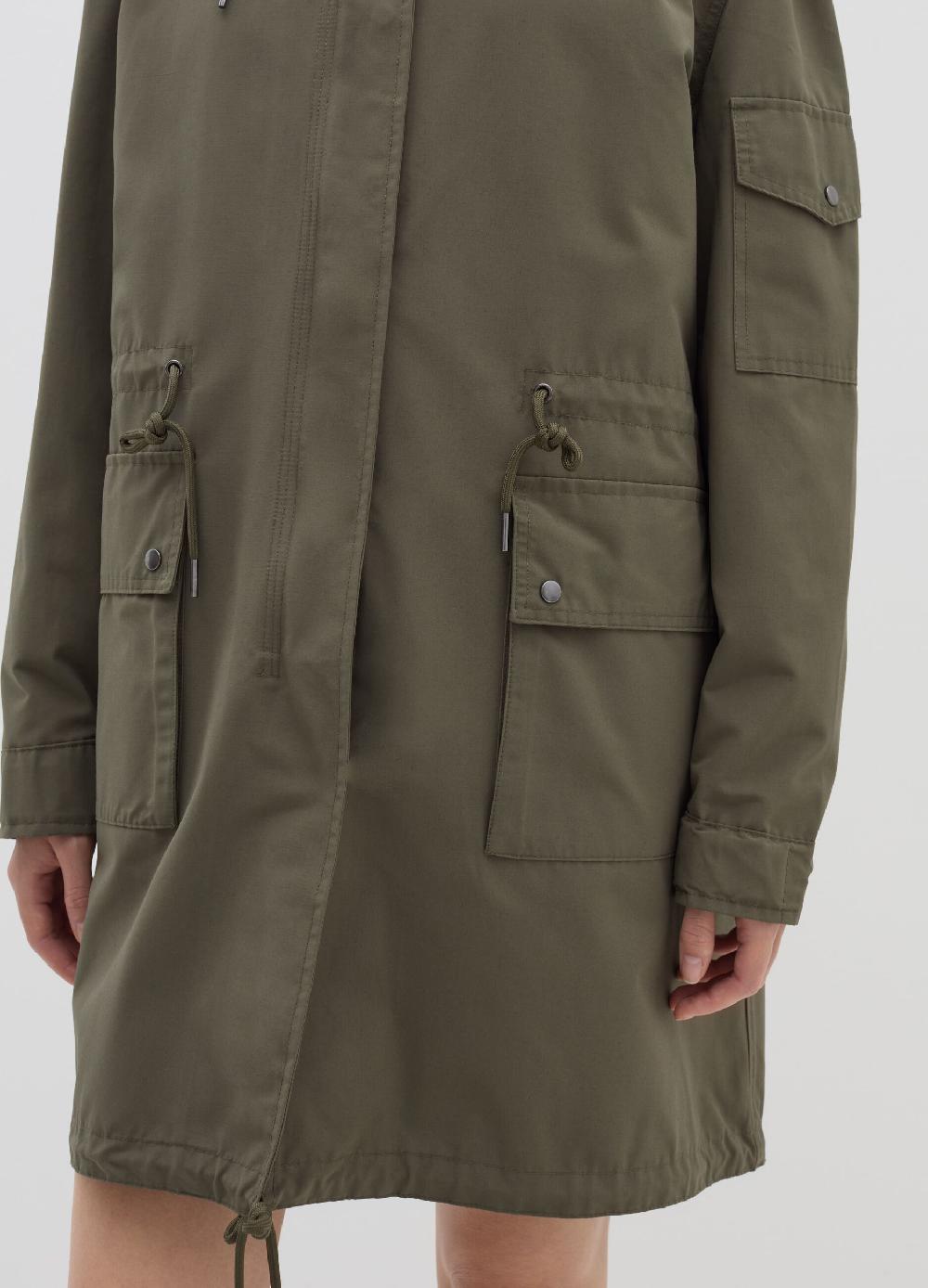 Stefanel Giacca lunga impermeabile con gilet interno Saldi