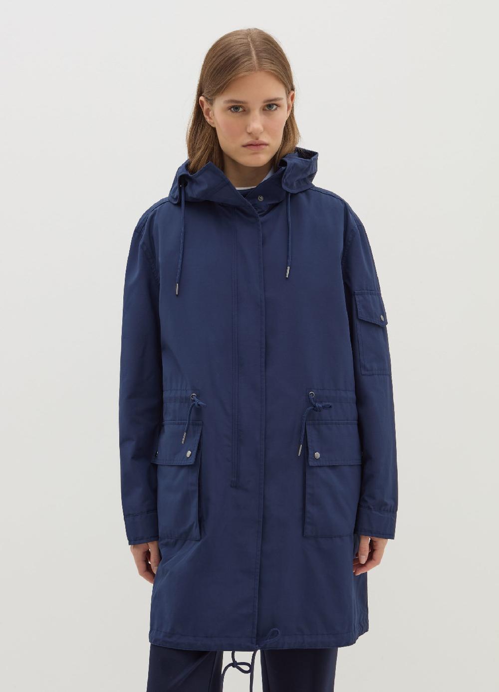 Stefanel Giacca lunga impermeabile con gilet interno Vendita