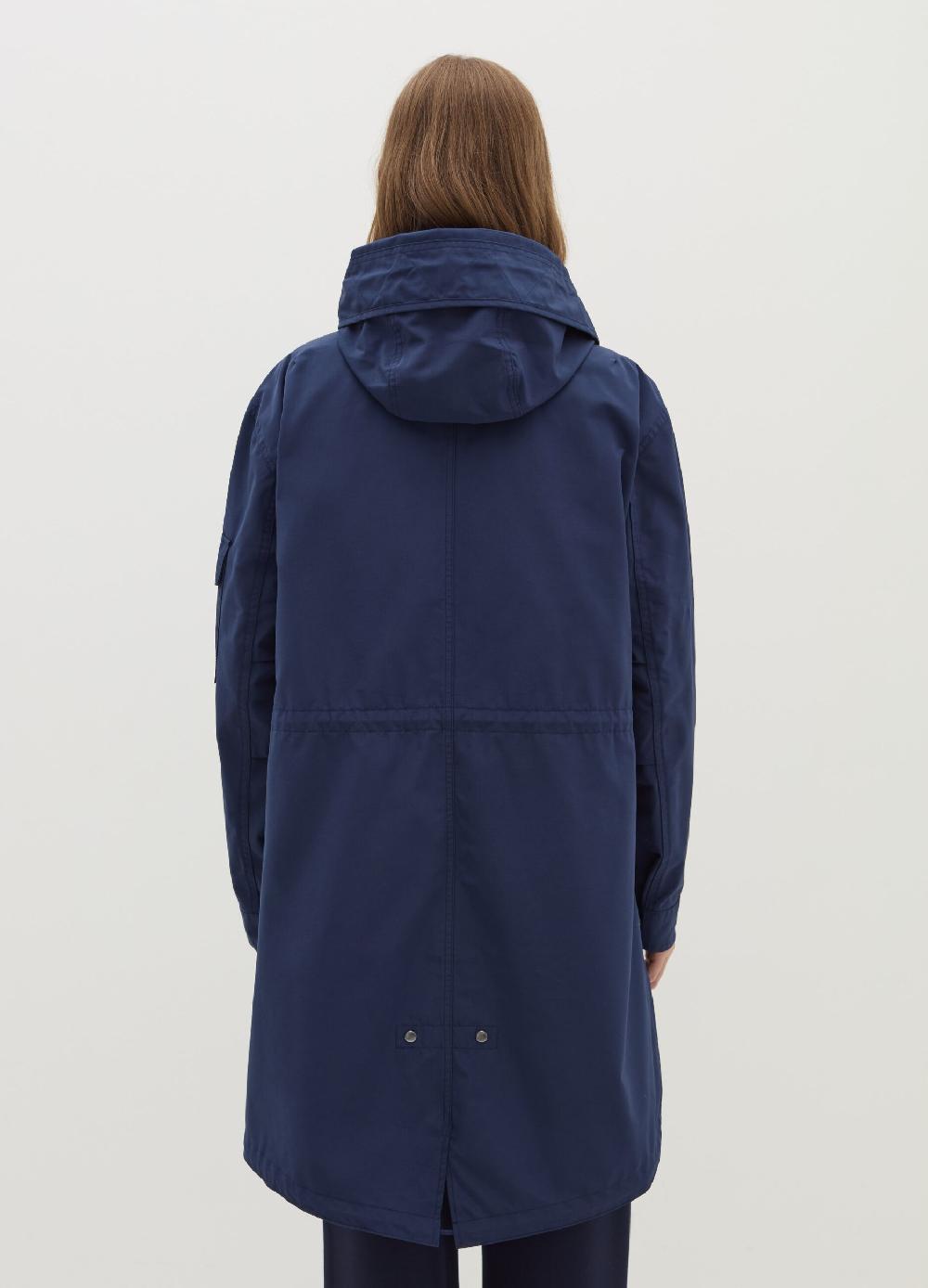 Stefanel Giacca lunga impermeabile con gilet interno Vendita
