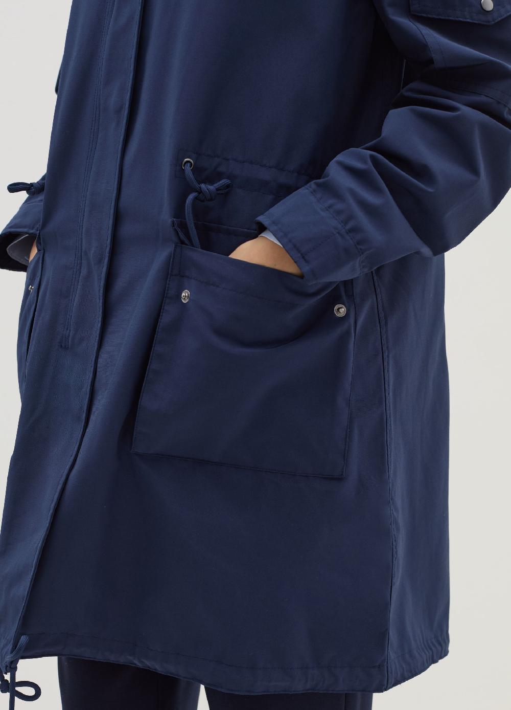 Stefanel Giacca lunga impermeabile con gilet interno Vendita