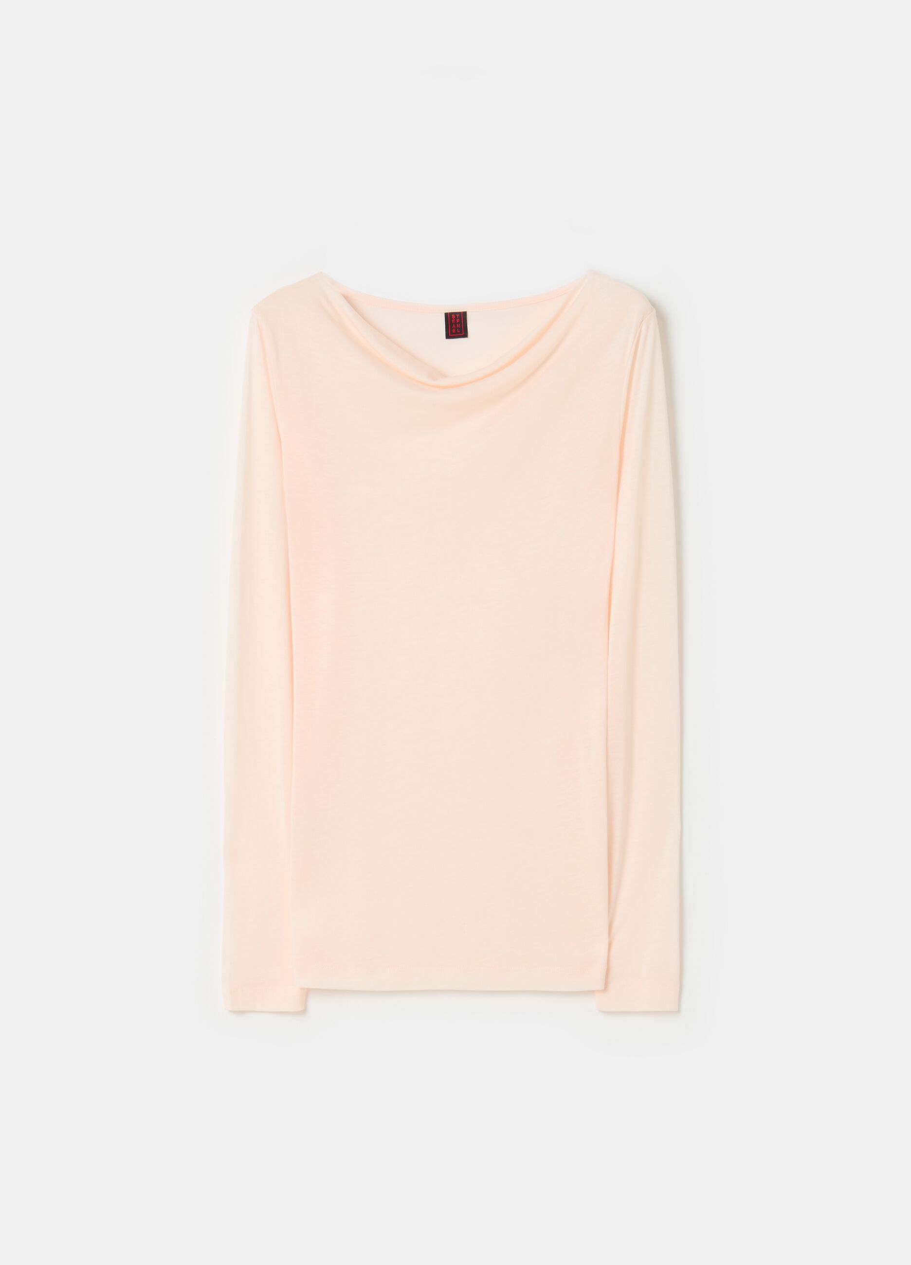 Stefanel T-shirt a maniche lunghe in jersey Ultimi due giorni
