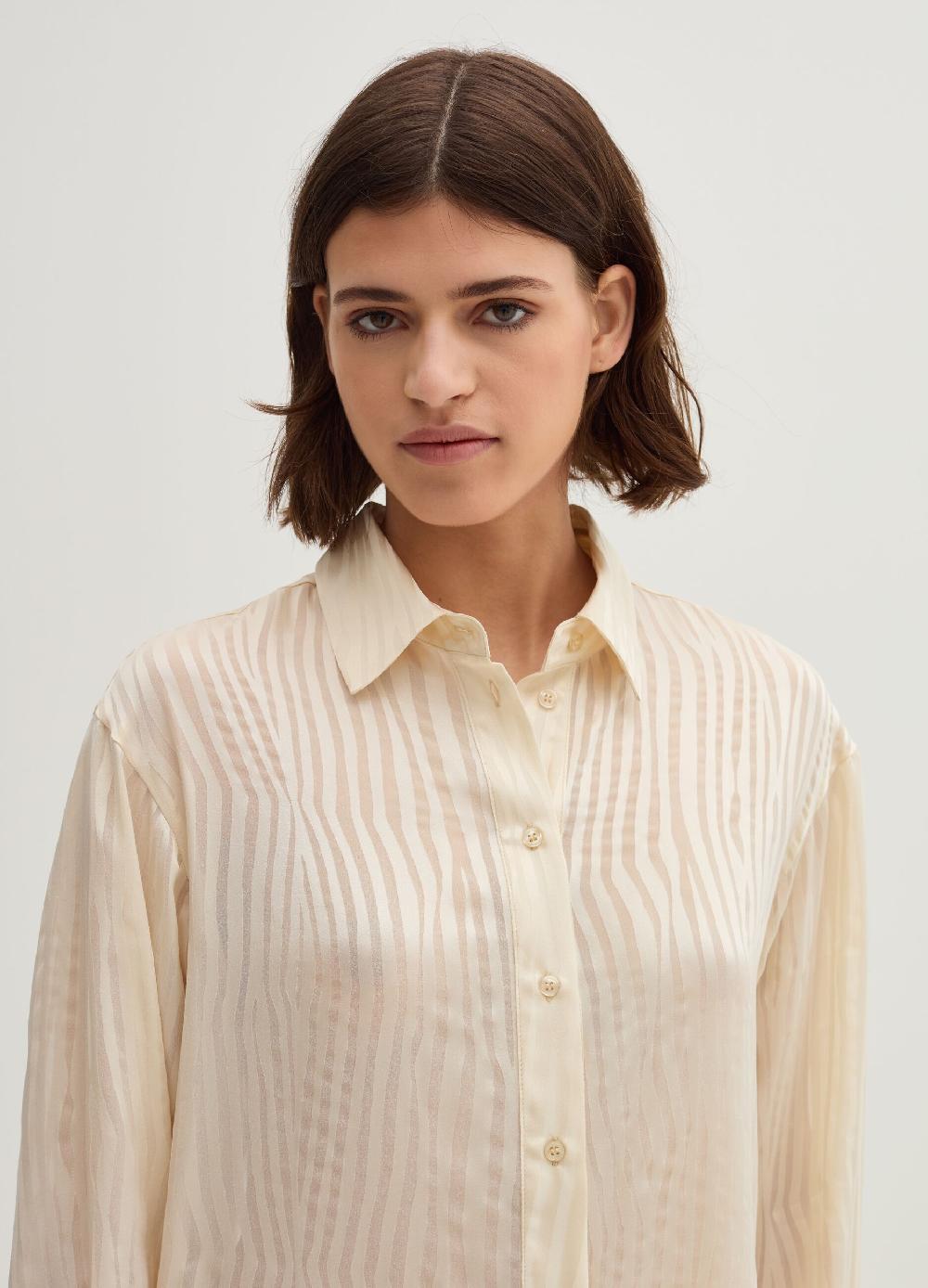 Stefanel Camicia con lavorazione devore zebrata Fino Al -60%