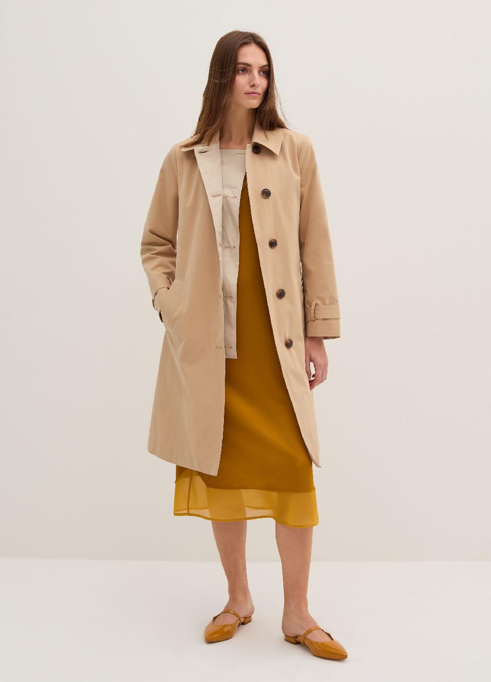 Stefanel Trench lungo con cintura In vendita
