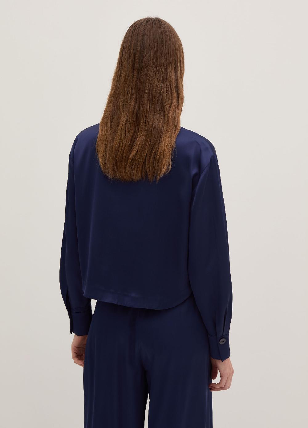 Stefanel Top camicia in satin Qualità