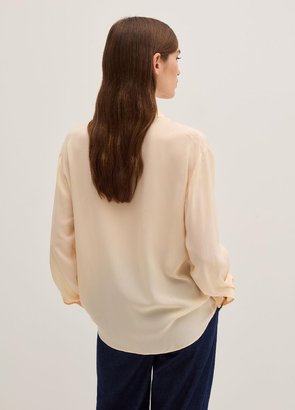 Stefanel Camicia in viscosa con tasca Shopping Online