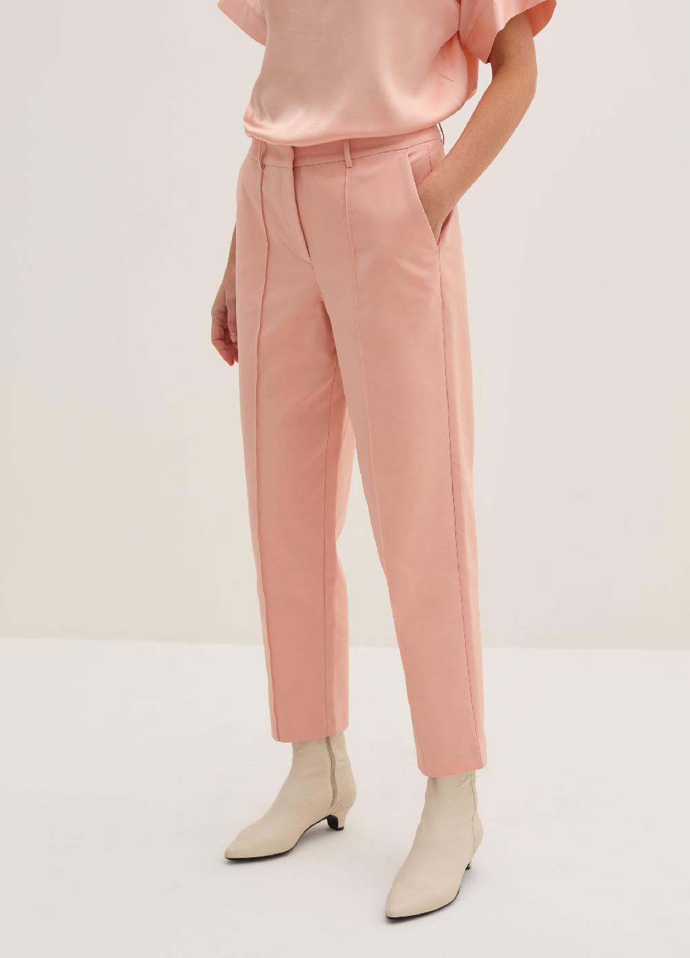 Stefanel Pantalone a sigaretta con cuciture in rilievo Sconto