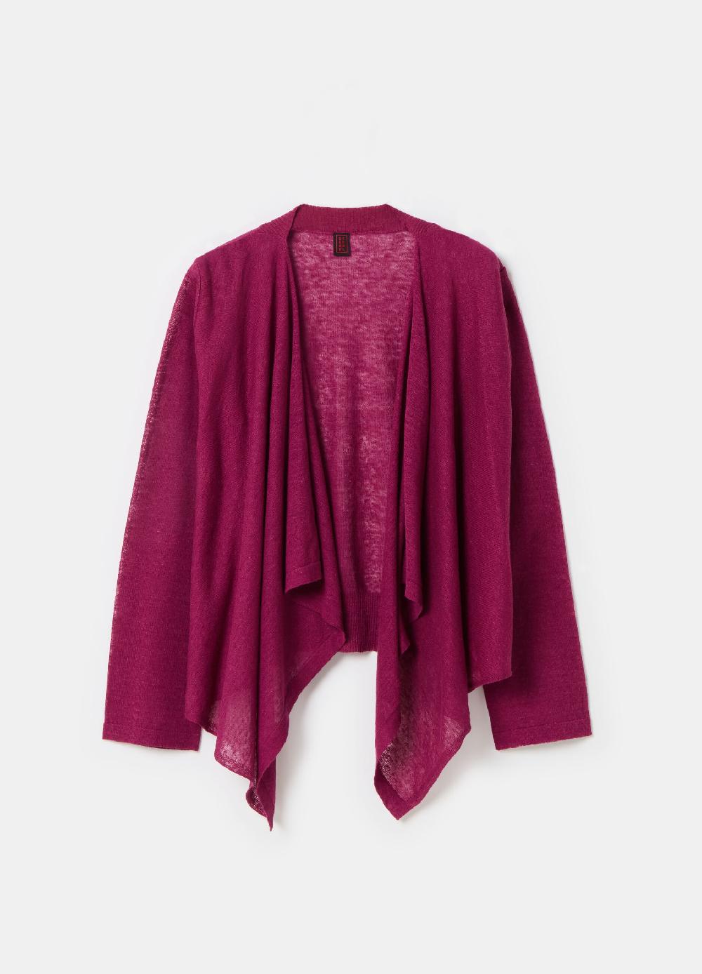 Stefanel Cardigan aperto in misto lino Spedizione gratuita