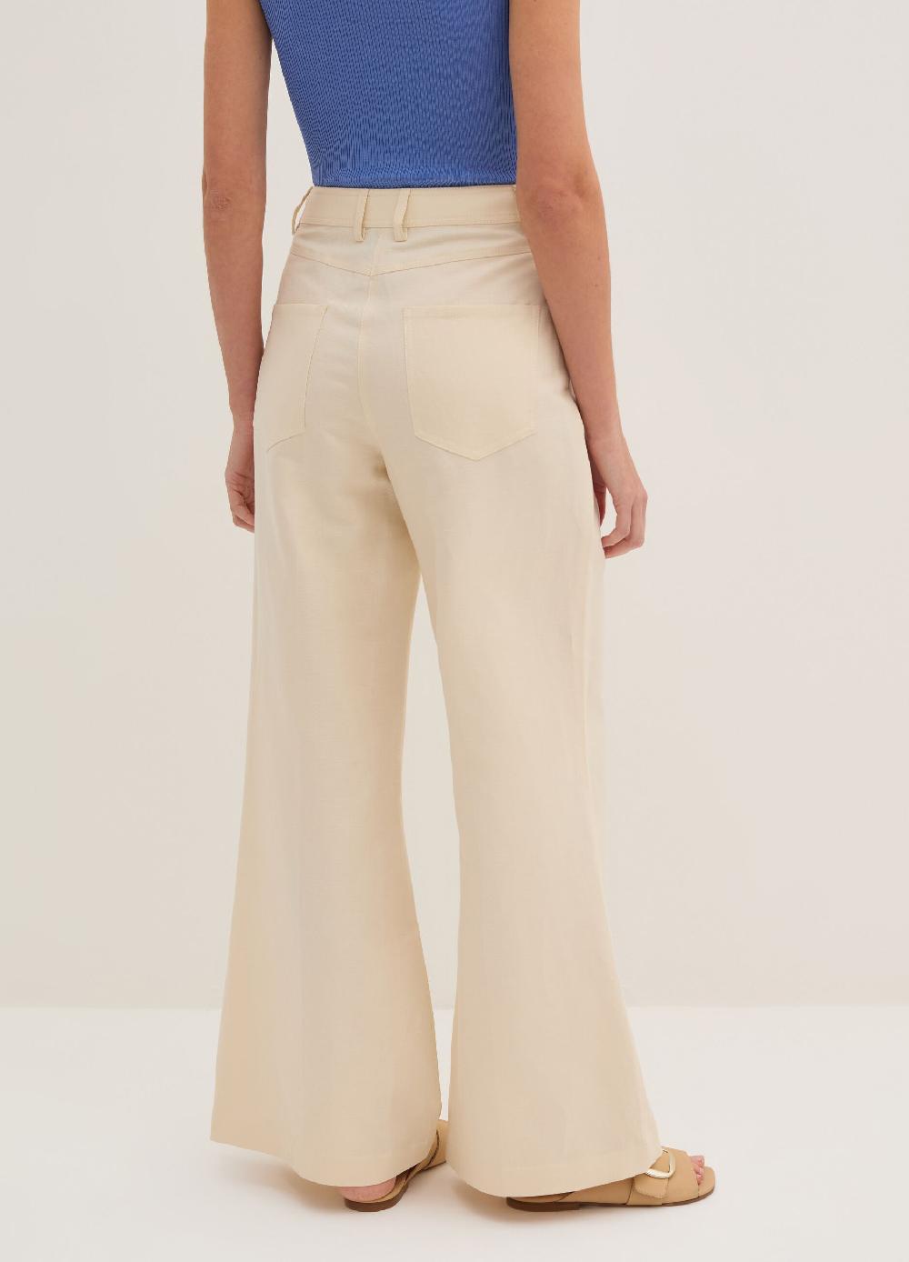Stefanel Pantalone flare fit a vita alta Moda
