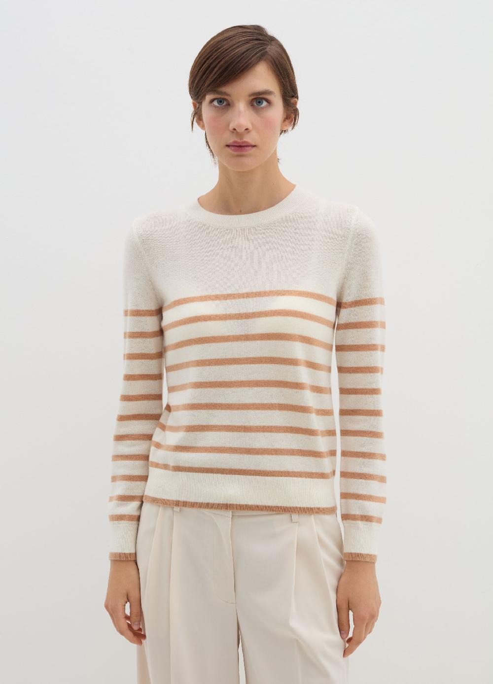 Stefanel Pullover a righe in lana cardata Soddisfazione Garantita