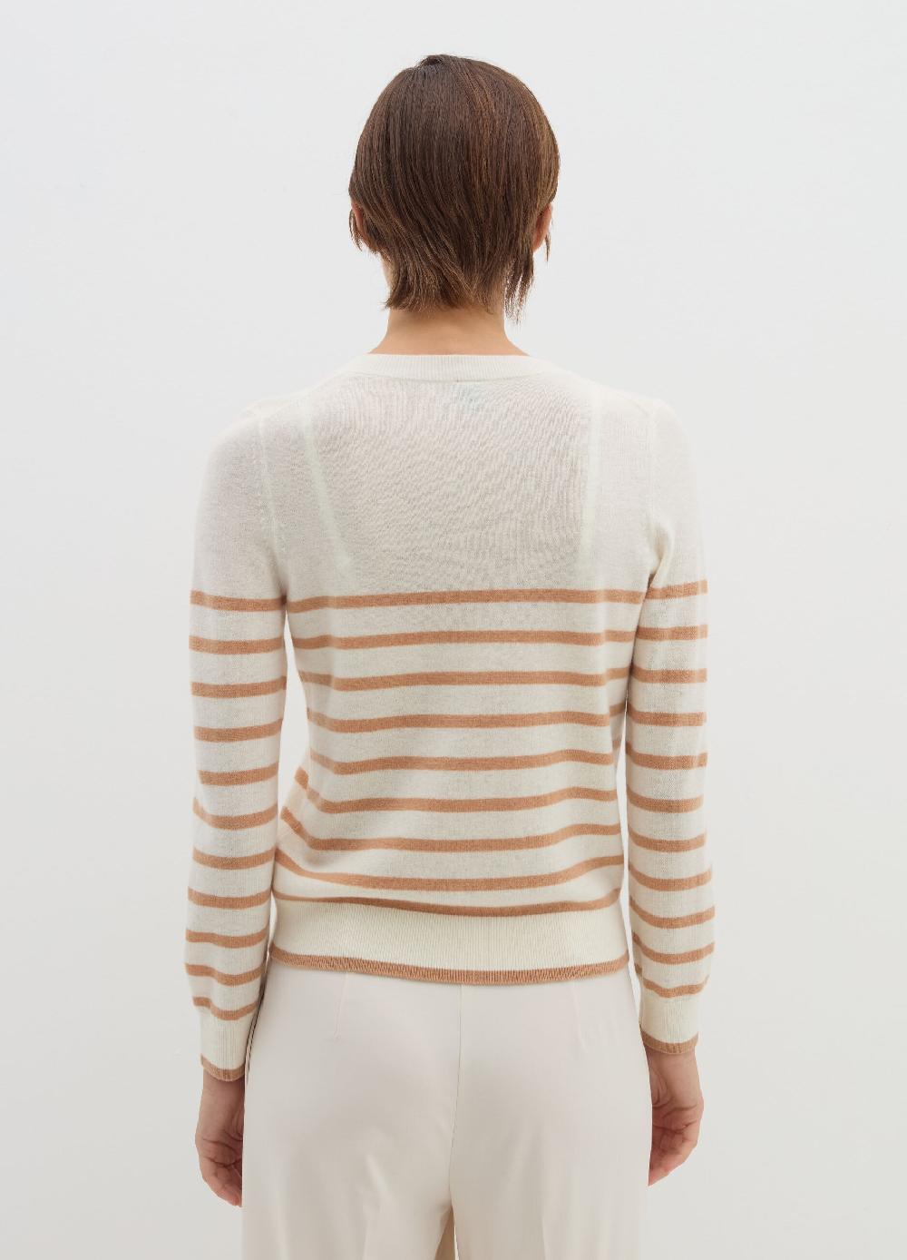 Stefanel Pullover a righe in lana cardata Soddisfazione Garantita