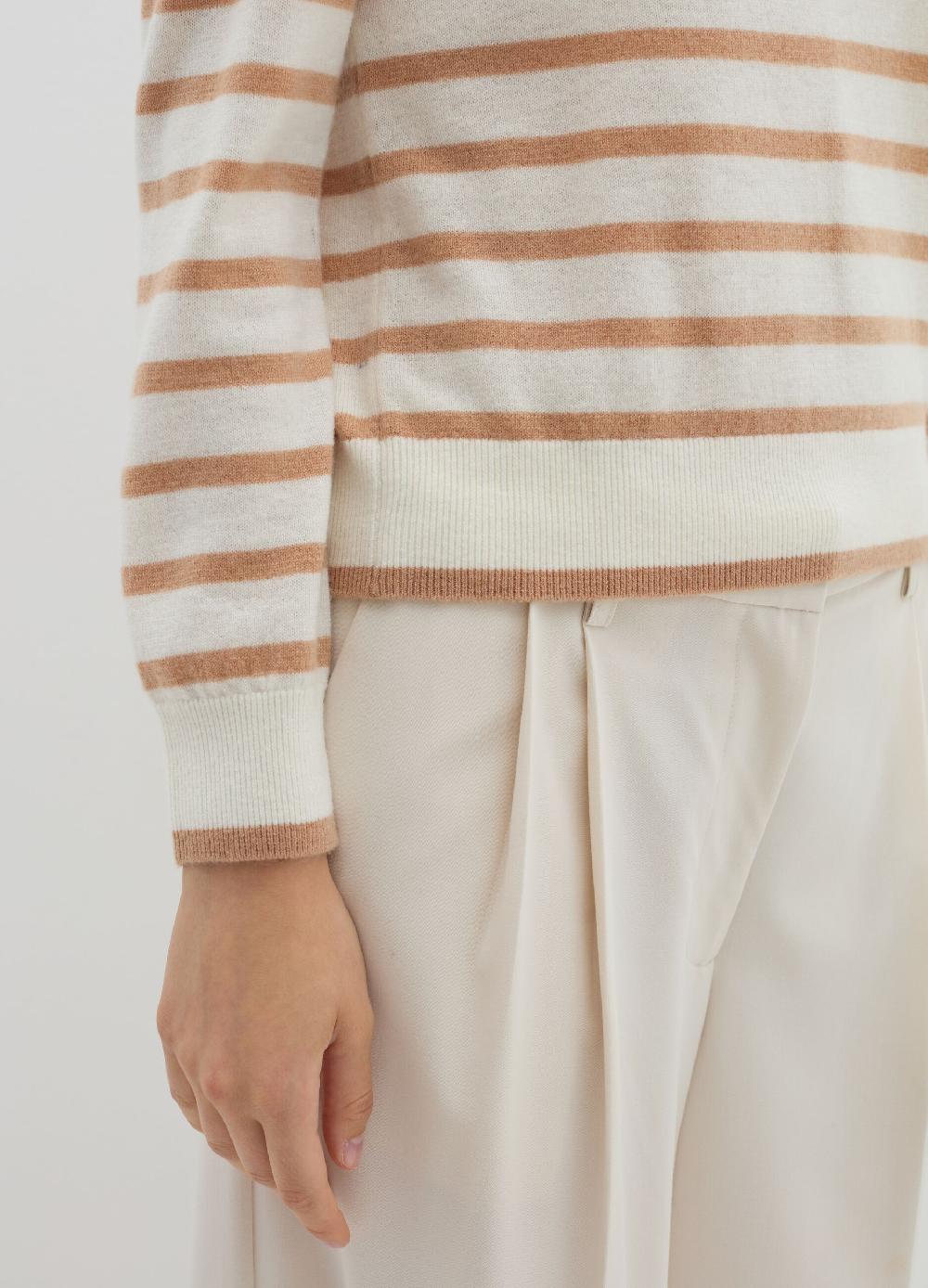 Stefanel Pullover a righe in lana cardata Soddisfazione Garantita