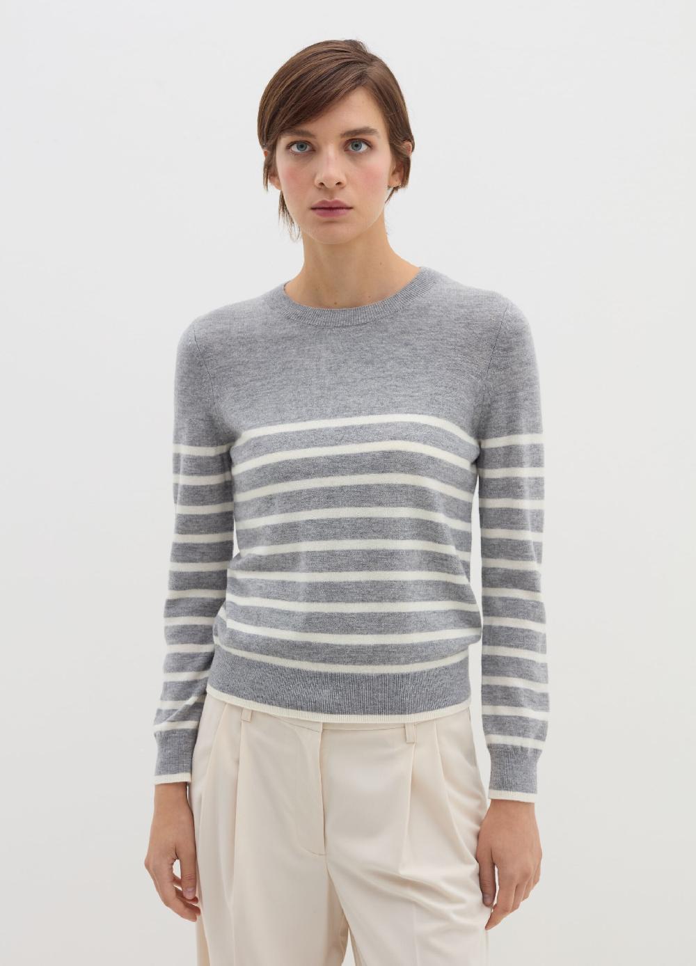 Stefanel Pullover a righe in lana cardata Qualità Garantita