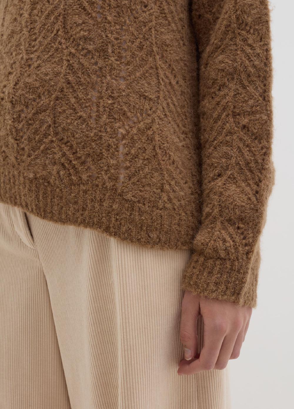 Stefanel Pullover con motivo traforato Fino Al -60%