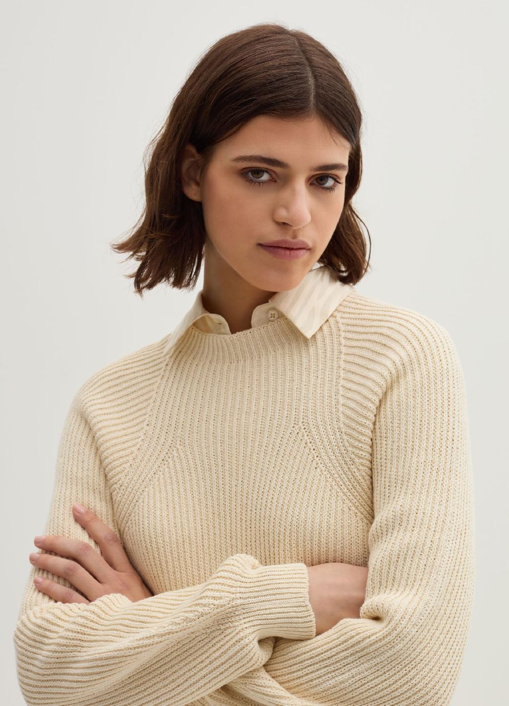 Stefanel Maglia a coste senza cuciture Shopping Online