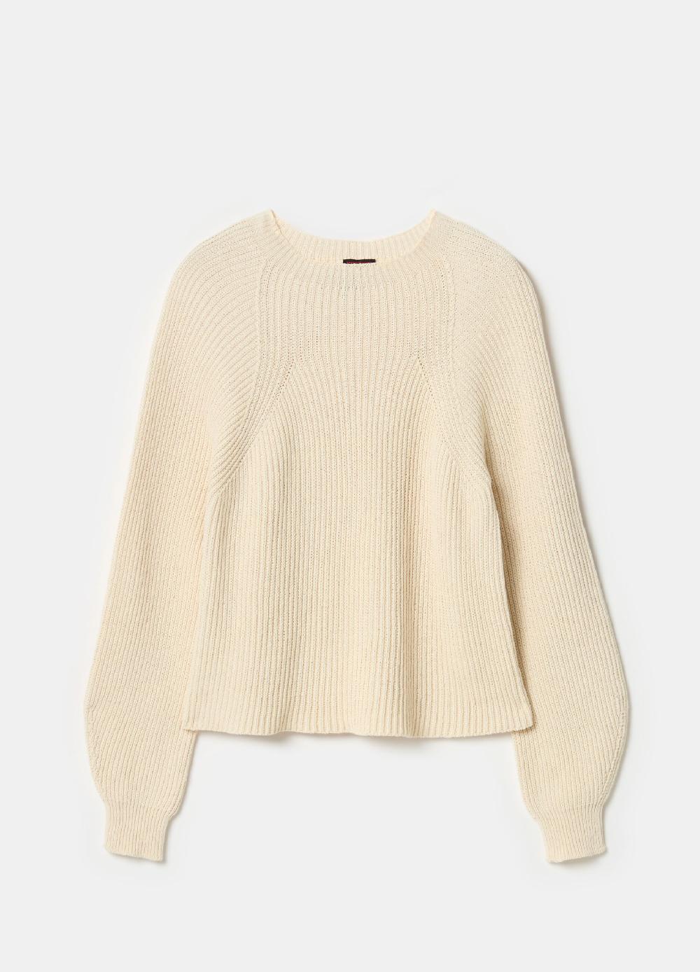 Stefanel Maglia a coste senza cuciture Shopping Online