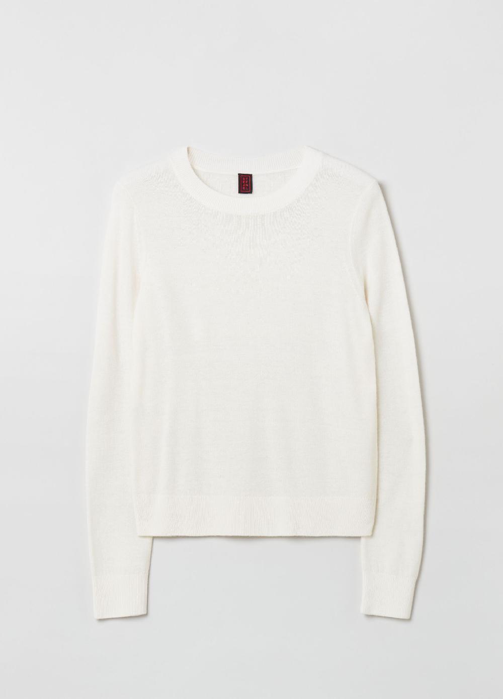 Stefanel Pullover girocollo in lana Offerta