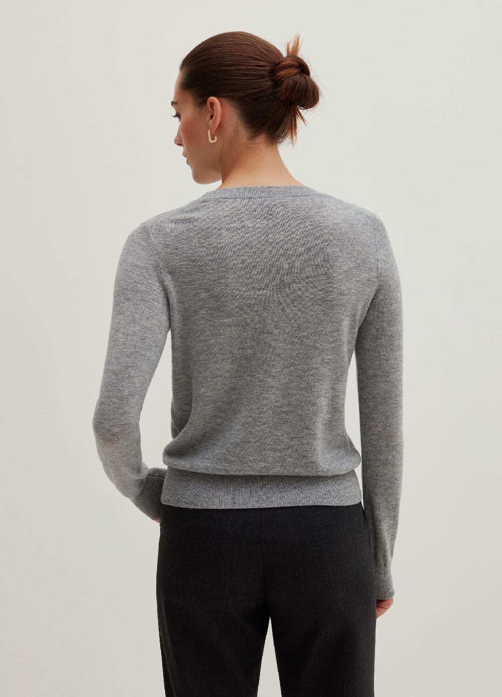 Stefanel Pullover girocollo in lana Economico