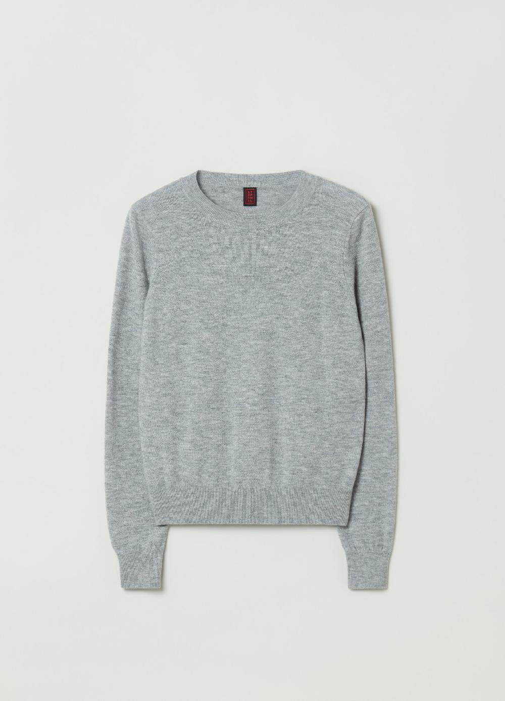 Stefanel Pullover girocollo in lana Economico