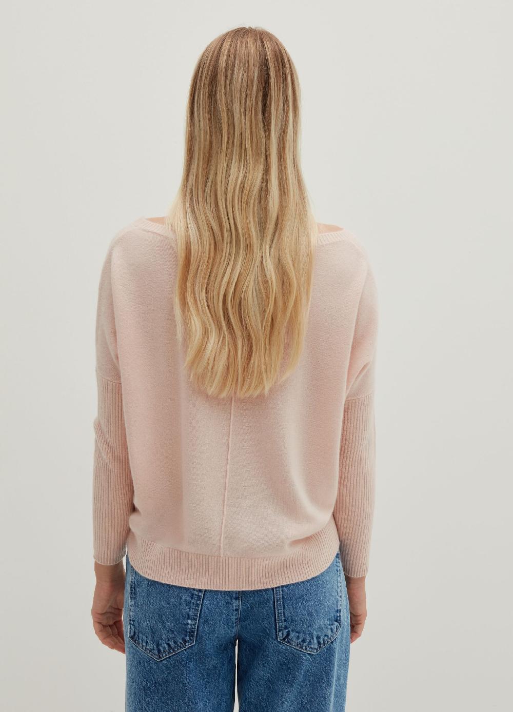 Stefanel Pullover in cashmere scollo a barca Prezzo basso