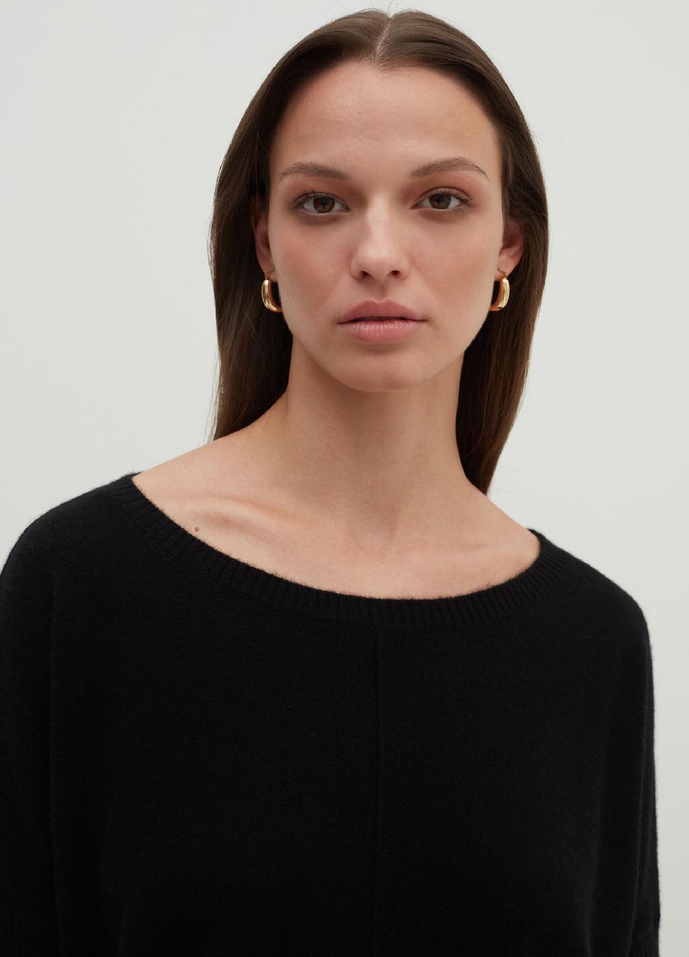 Stefanel Pullover in cashmere scollo a barca Super Saving Price