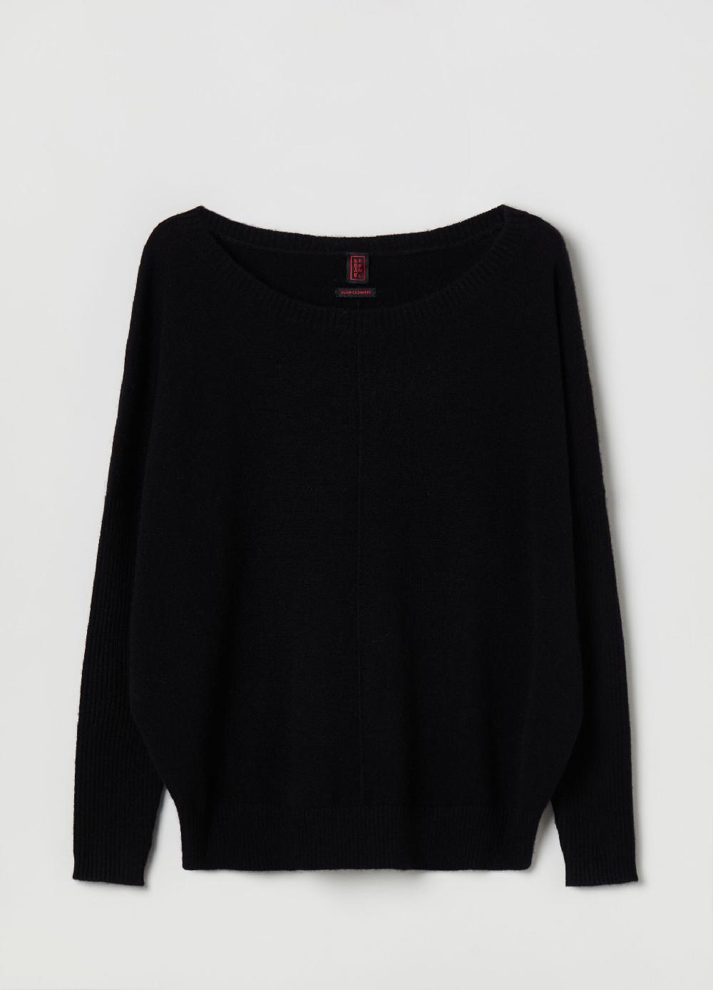 Stefanel Pullover in cashmere scollo a barca Super Saving Price