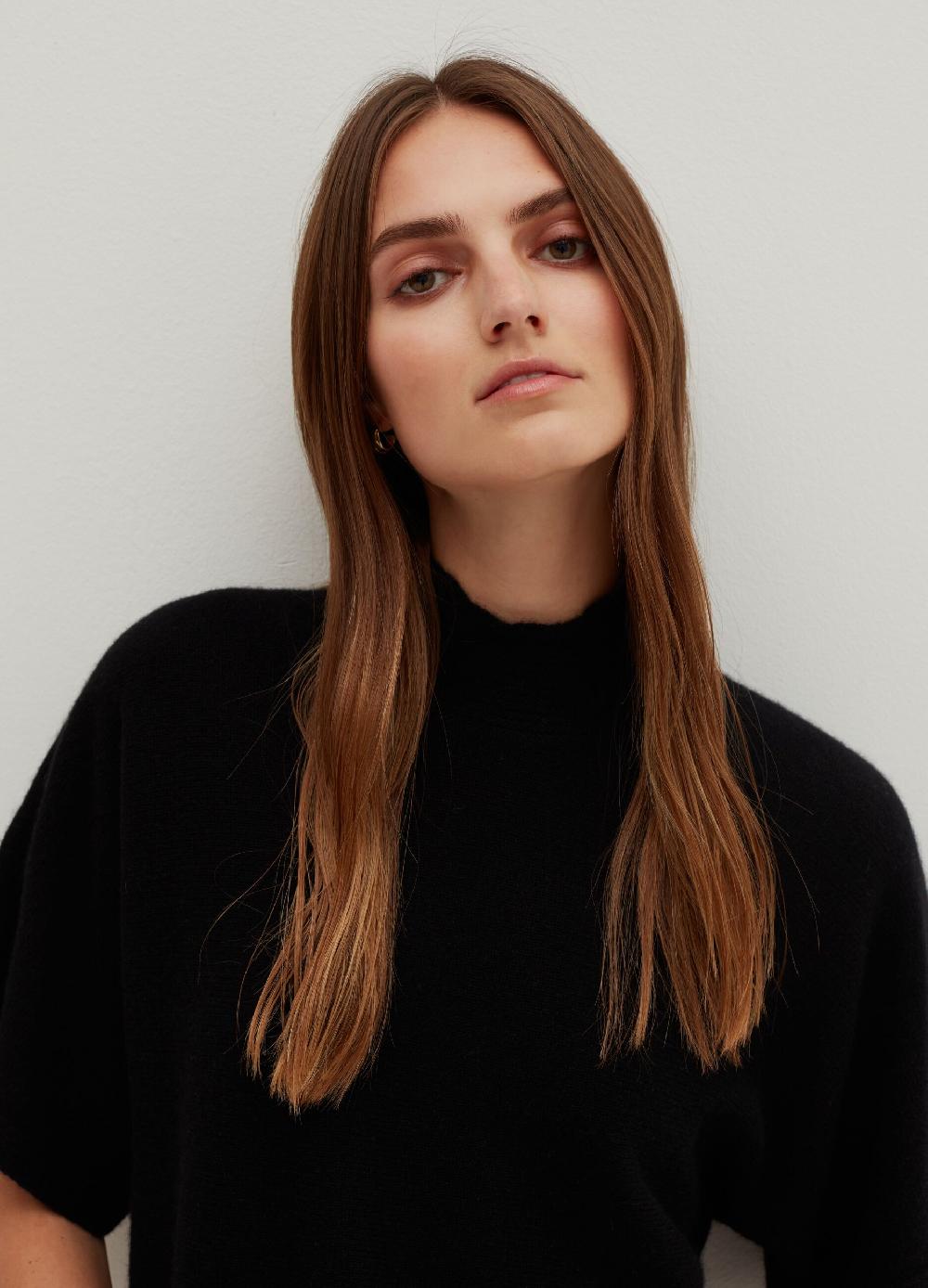 Stefanel Maglia in cashmere mock neck Ritorno libero