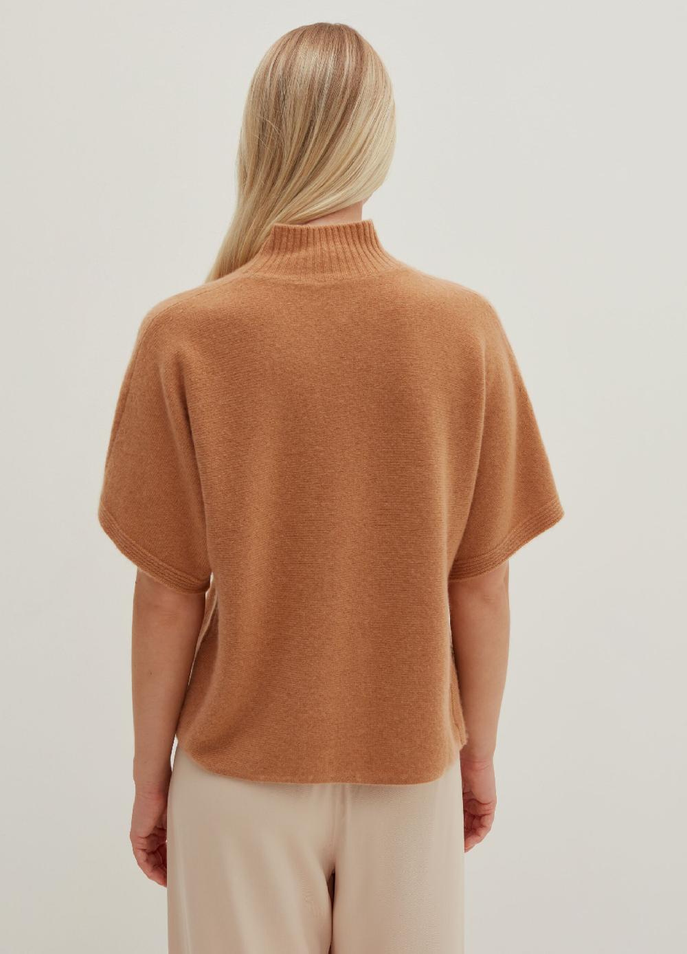 Stefanel Maglia in cashmere mock neck ACQUISTA ORA