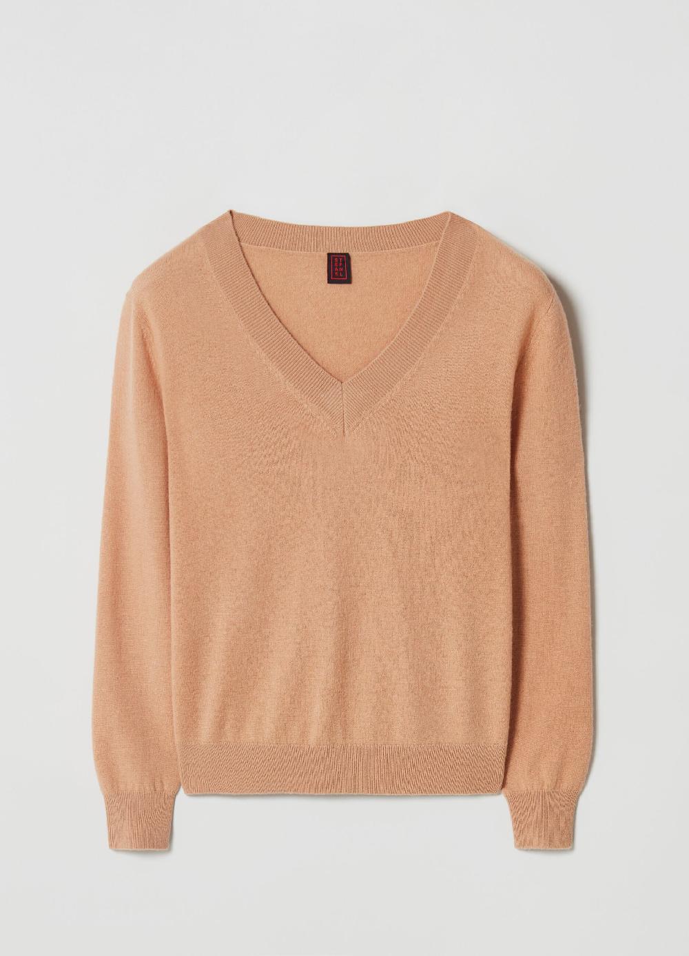 Stefanel Pullover in lana con scollo a V Latest stili