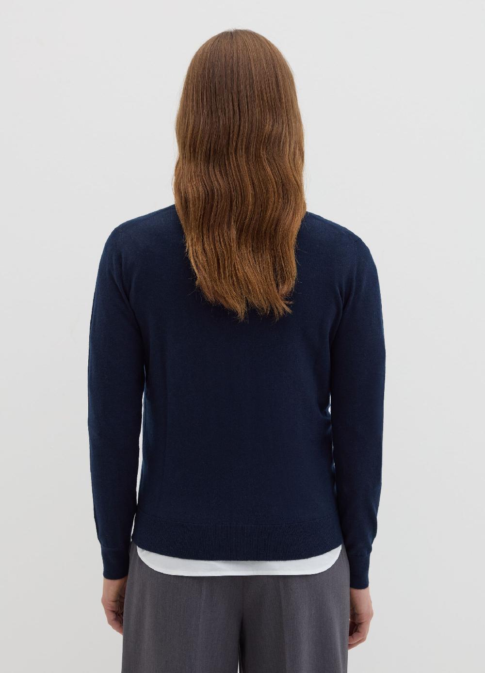 Stefanel Cardigan in lana e seta con scollo a V Ultimo giorno