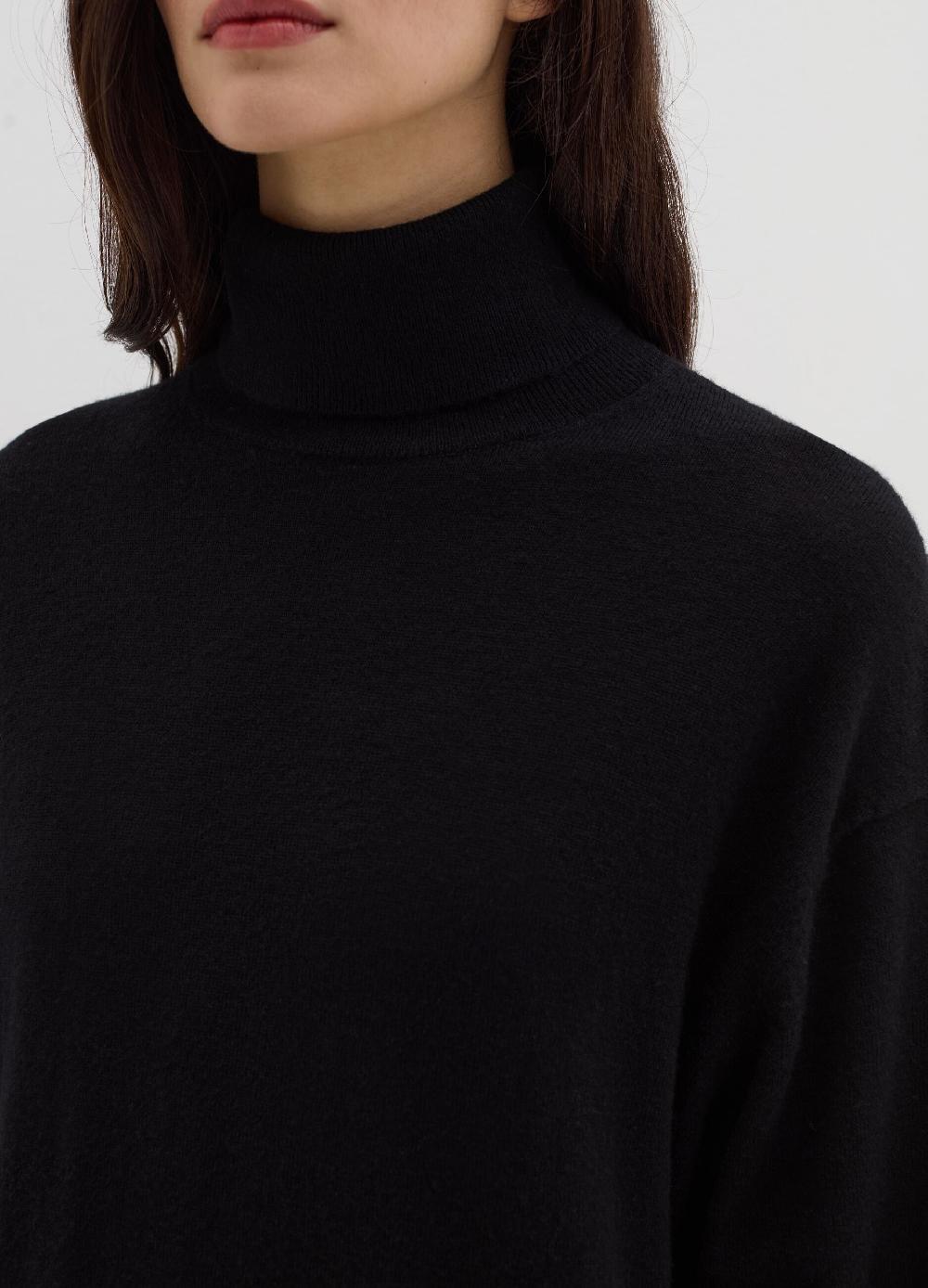 Stefanel Pullover in lana cardata a collo alto Only for today