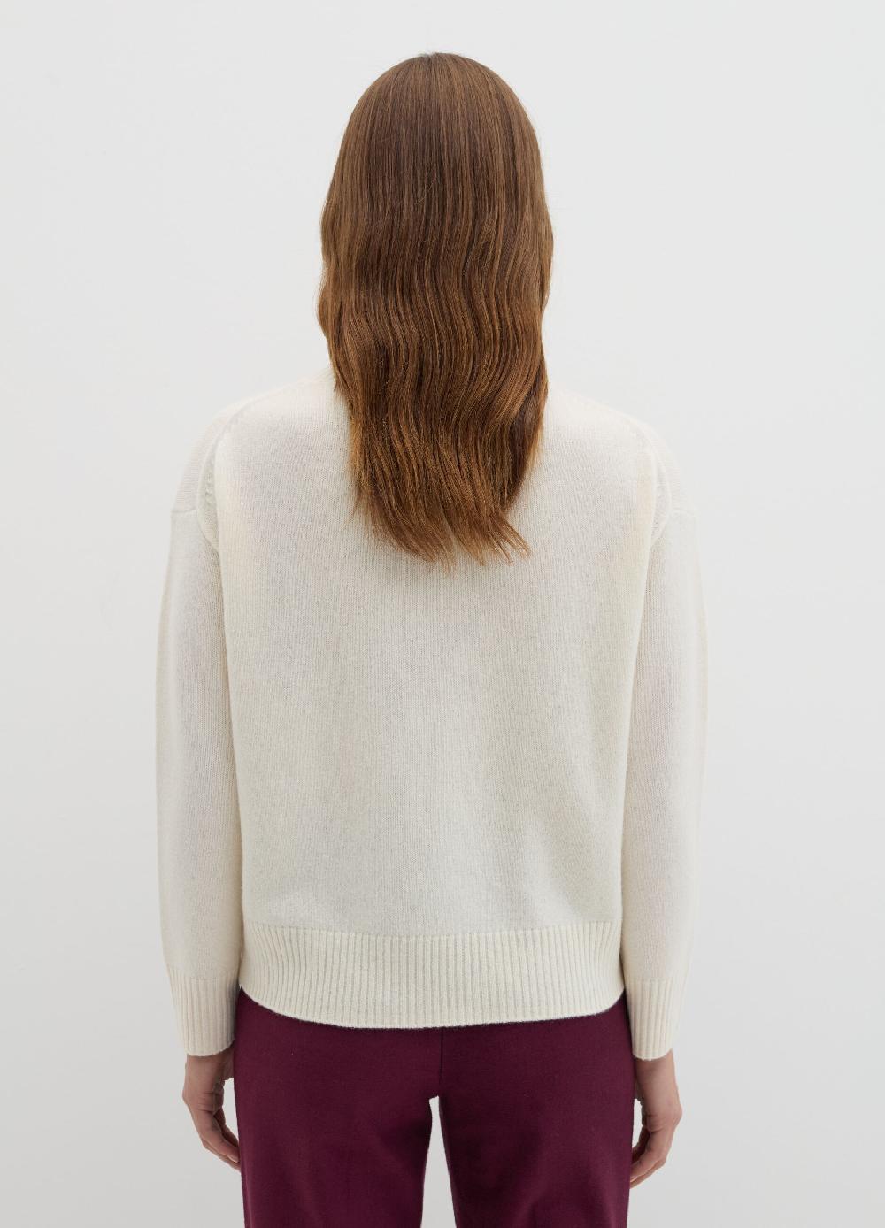 Stefanel Pullover mock neck in lana cardata Offerta speciale della fabbrica