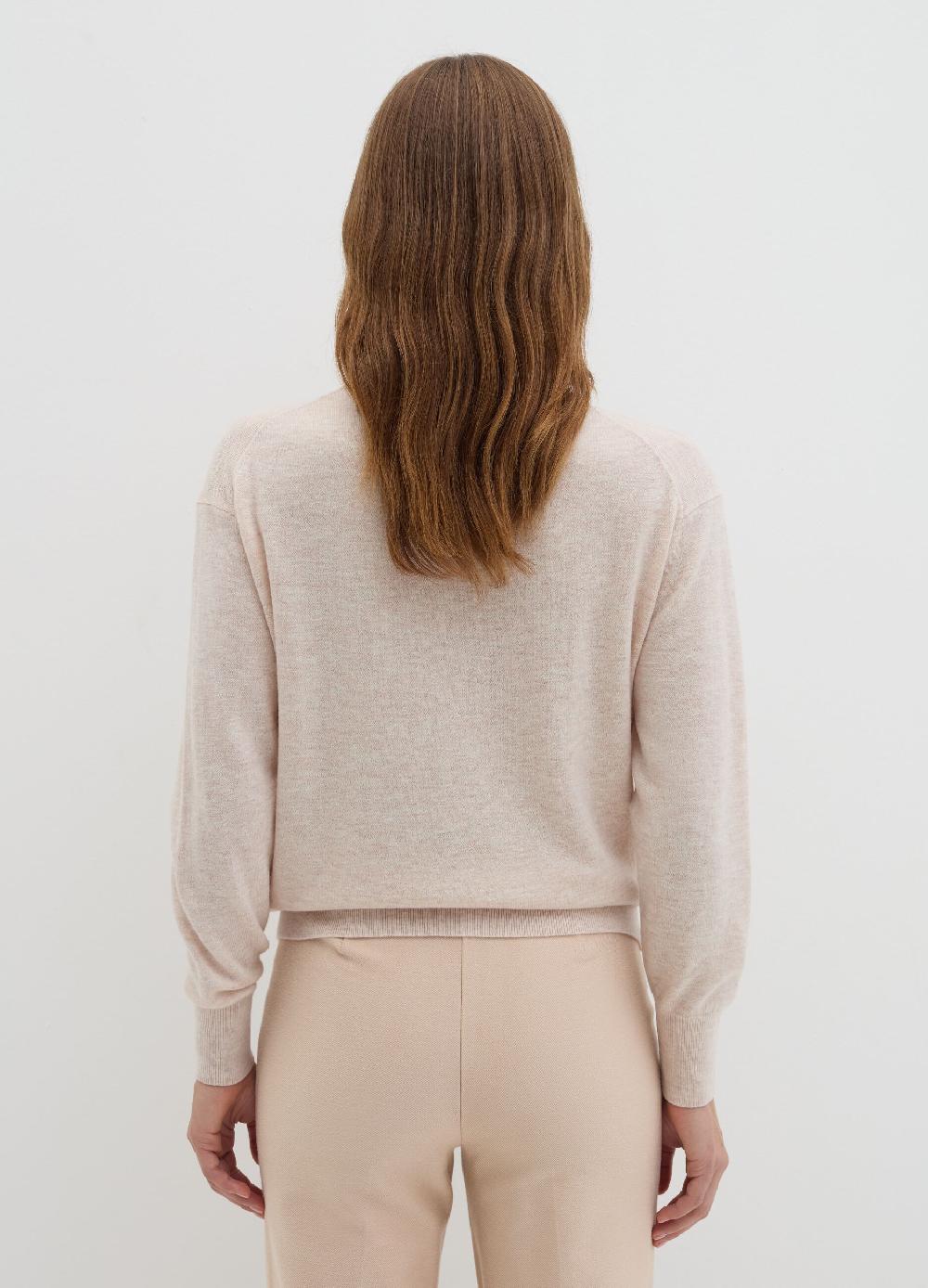 Stefanel Pullover in lana cardata a collo alto Duty-free
