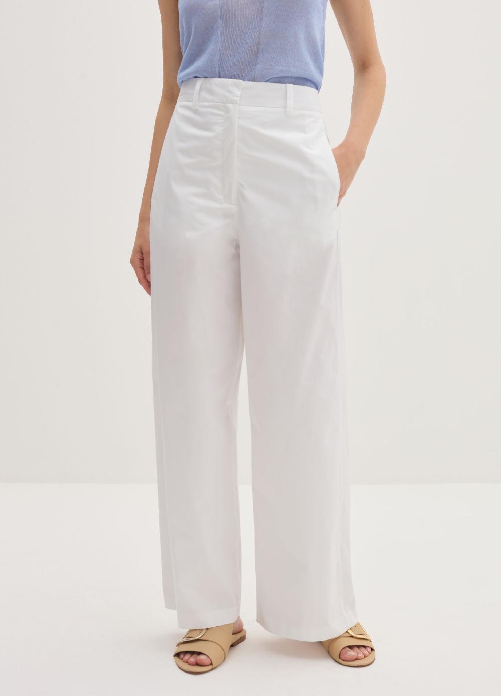 Stefanel Pantalone straight fit a vita alta Italy