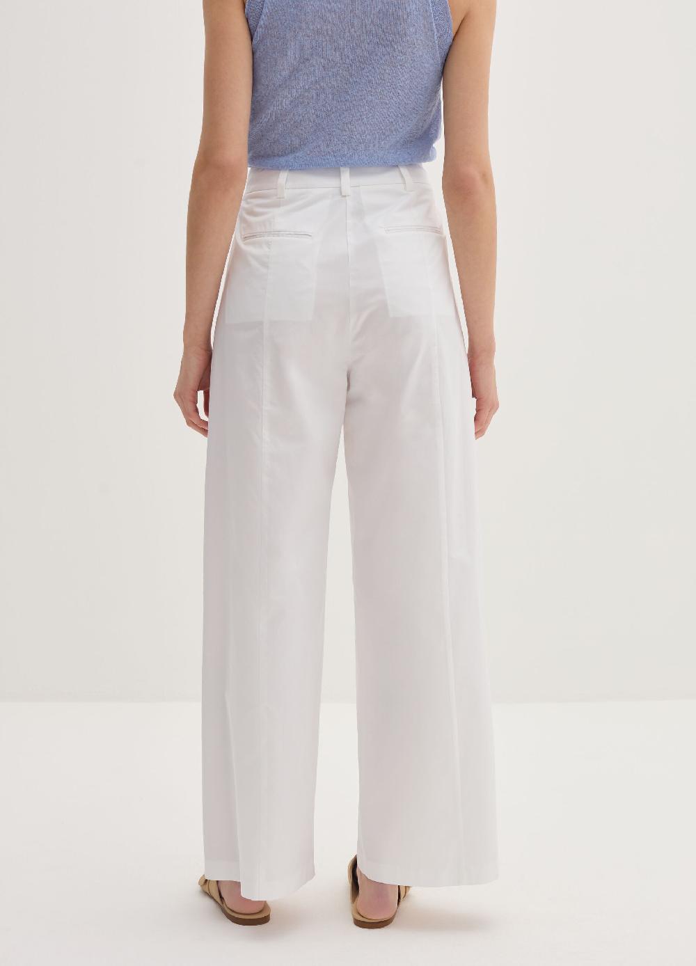 Stefanel Pantalone straight fit a vita alta Italy