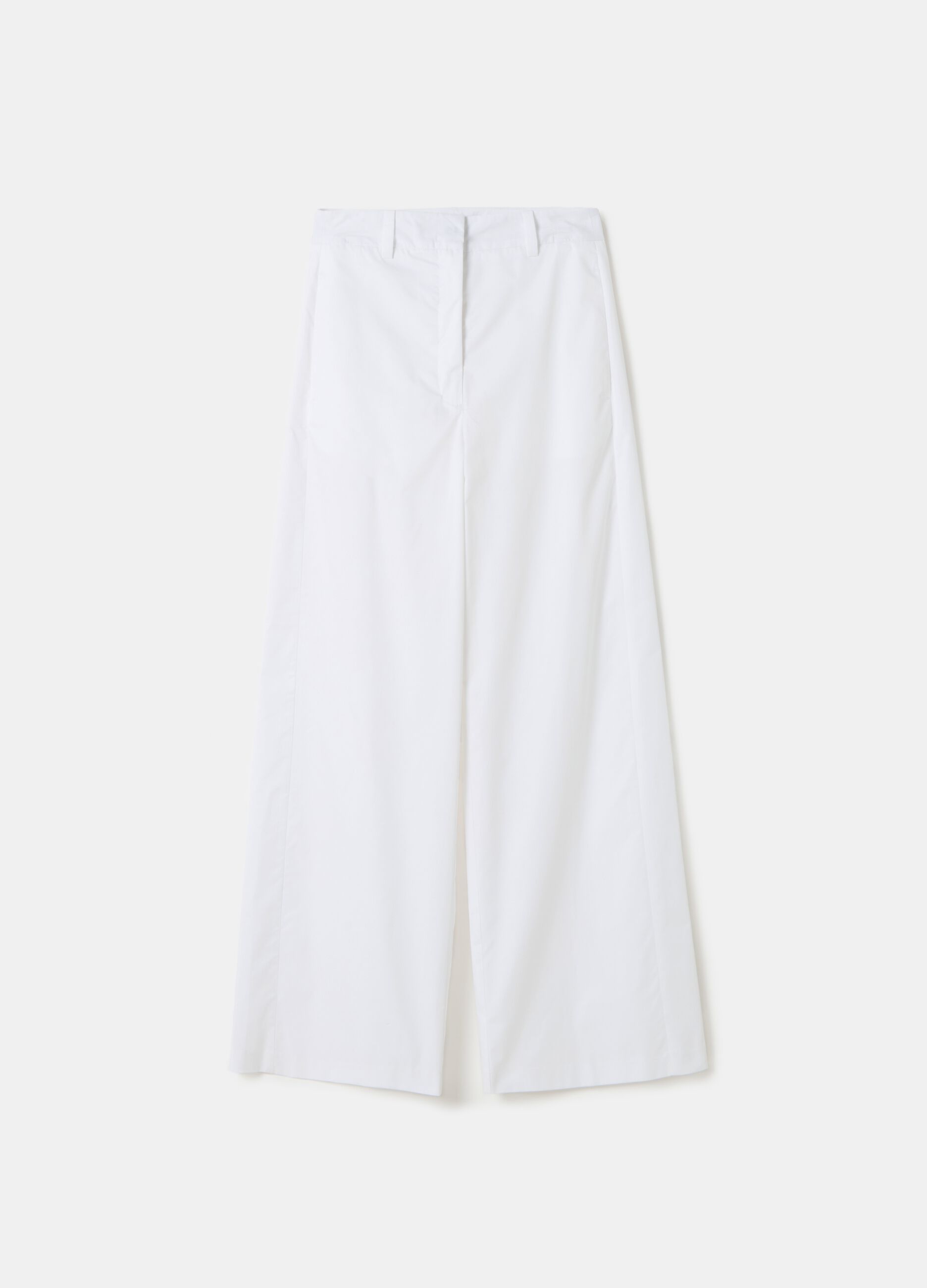 Stefanel Pantalone straight fit a vita alta Italy