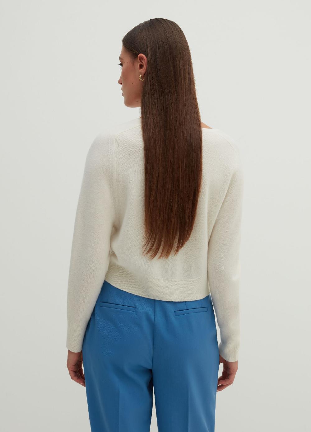 Stefanel Cardigan in cashmere con scollo a V Italia