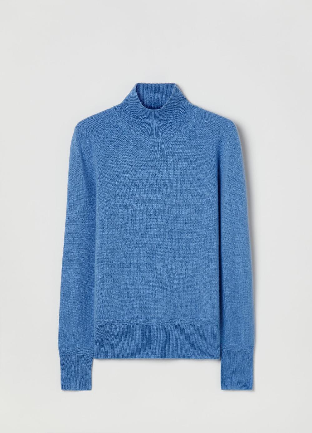 Stefanel Pullover in cashmere a collo alto In Linea