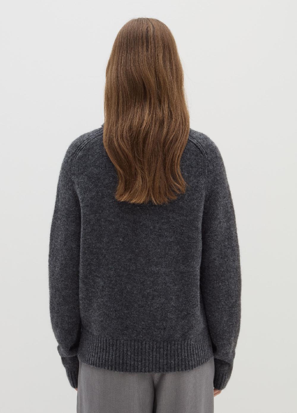 Stefanel Pullover a collo alto in alpaca e lana Vendita