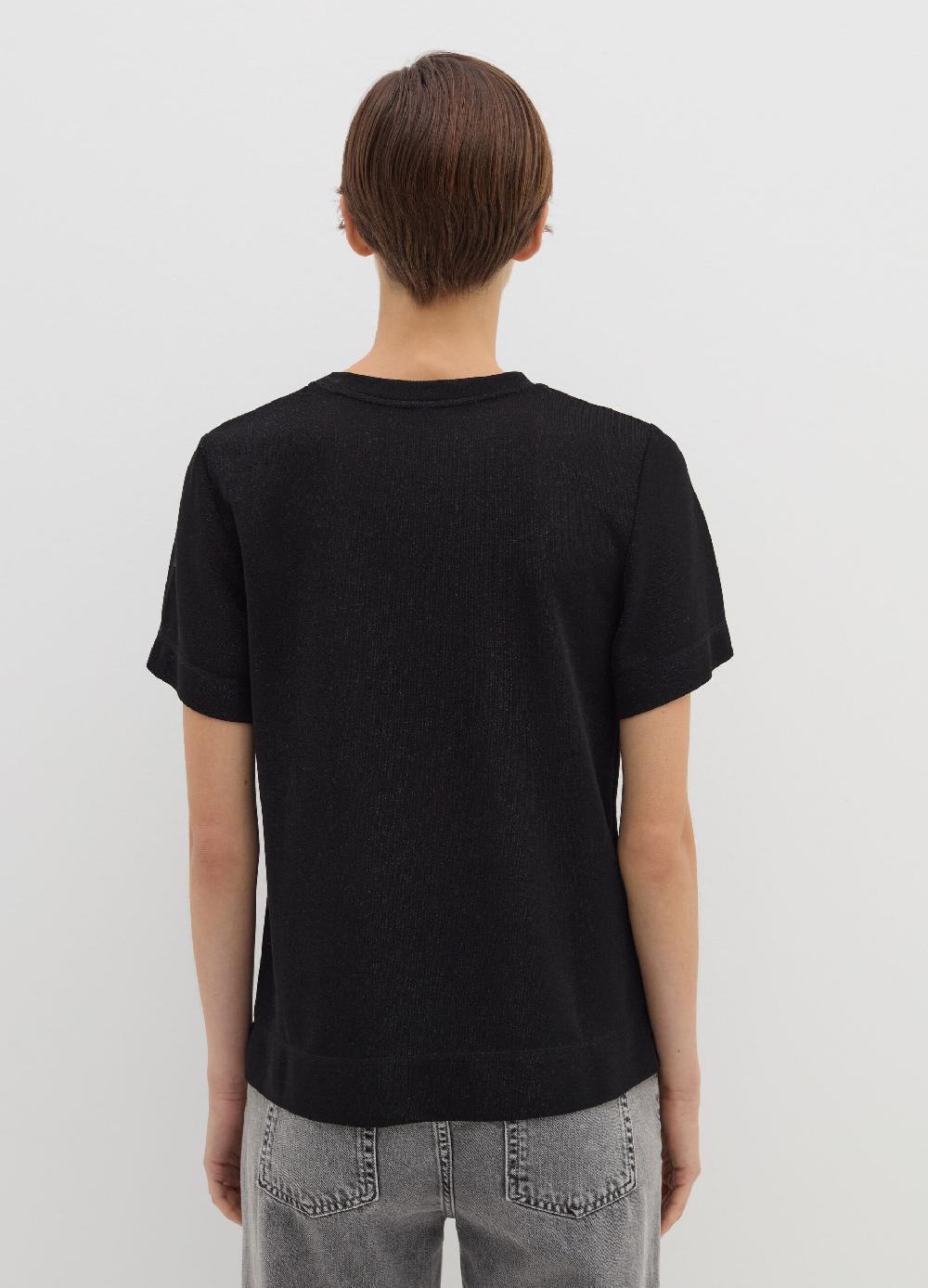 Stefanel T-shirt in lurex con spacchetti Qualità Garantita