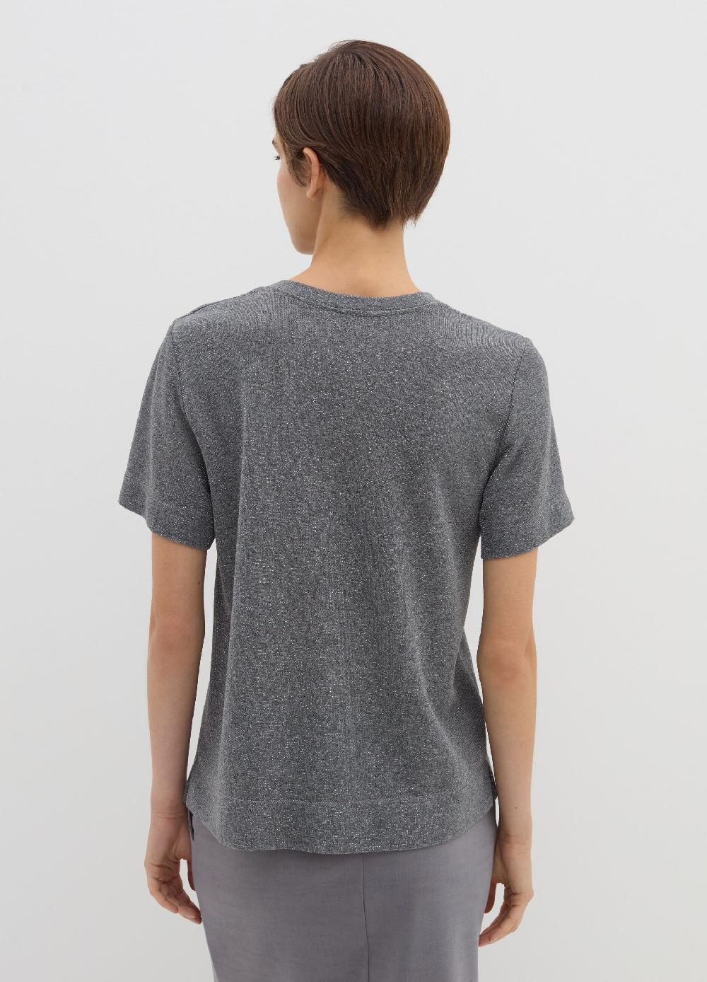 Stefanel T-shirt in lurex con spacchetti Acquista Ora