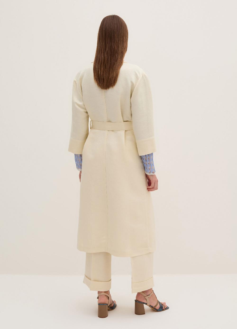 Stefanel Trench lungo con cintura Offerte