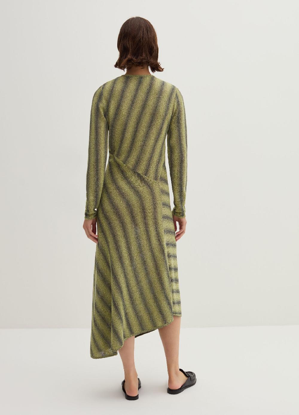 Stefanel Vestito asimmetrico space dyed Vendita Calda