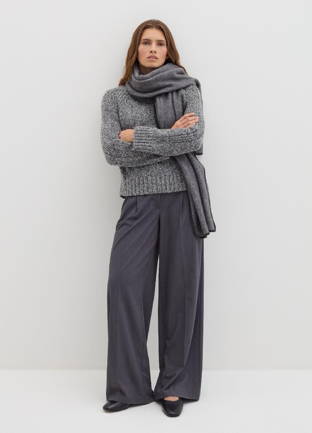 Stefanel Pullover in filato bottonato di misto seta Offerta Giorno del Papà