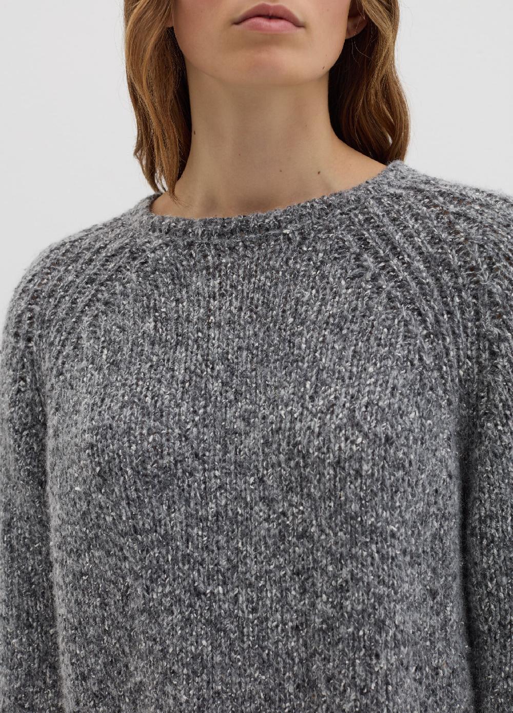 Stefanel Pullover in filato bottonato di misto seta Offerta Giorno del Papà