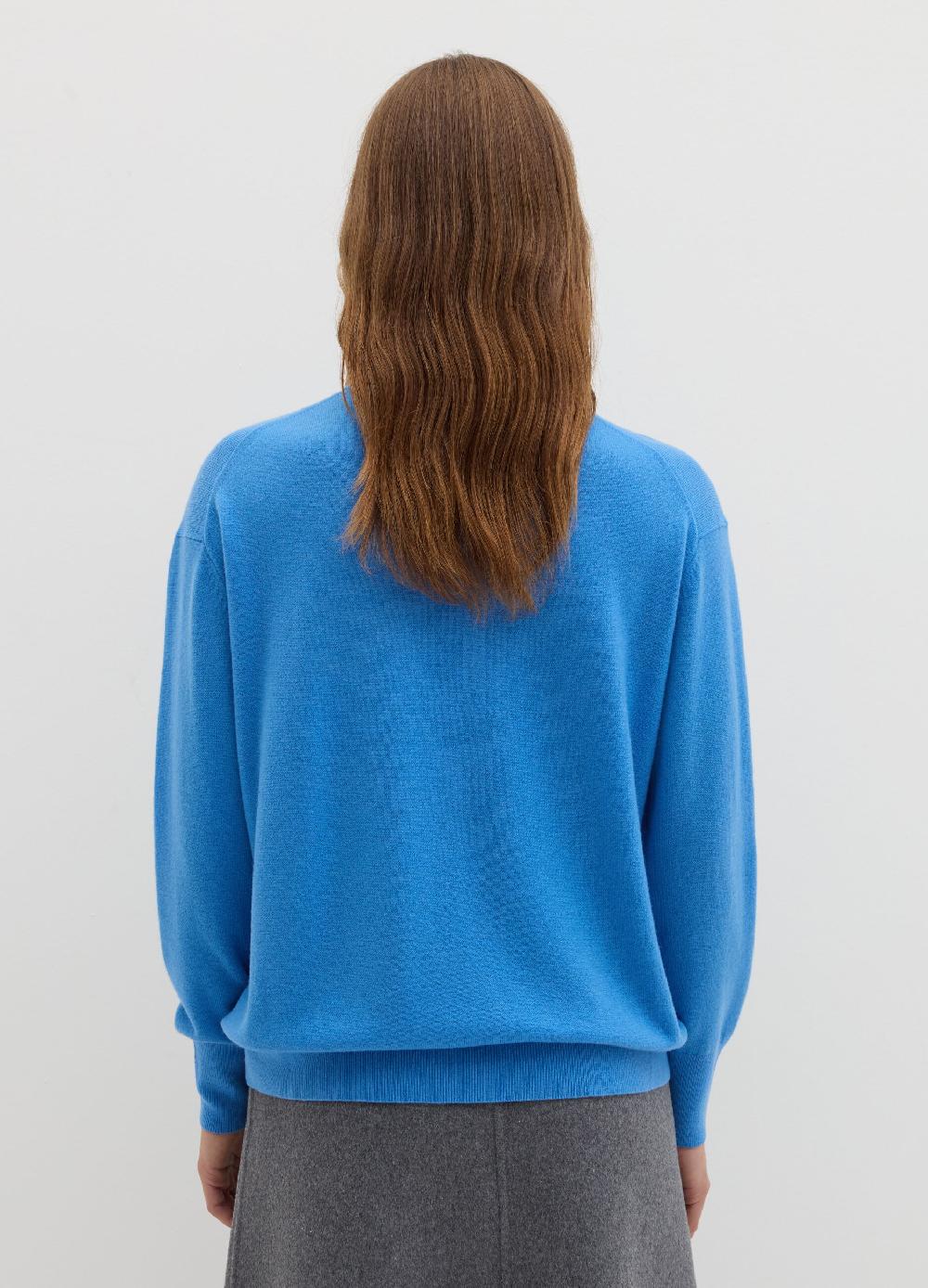 Stefanel Pullover in lana cardata a collo alto Offerta San Valentino